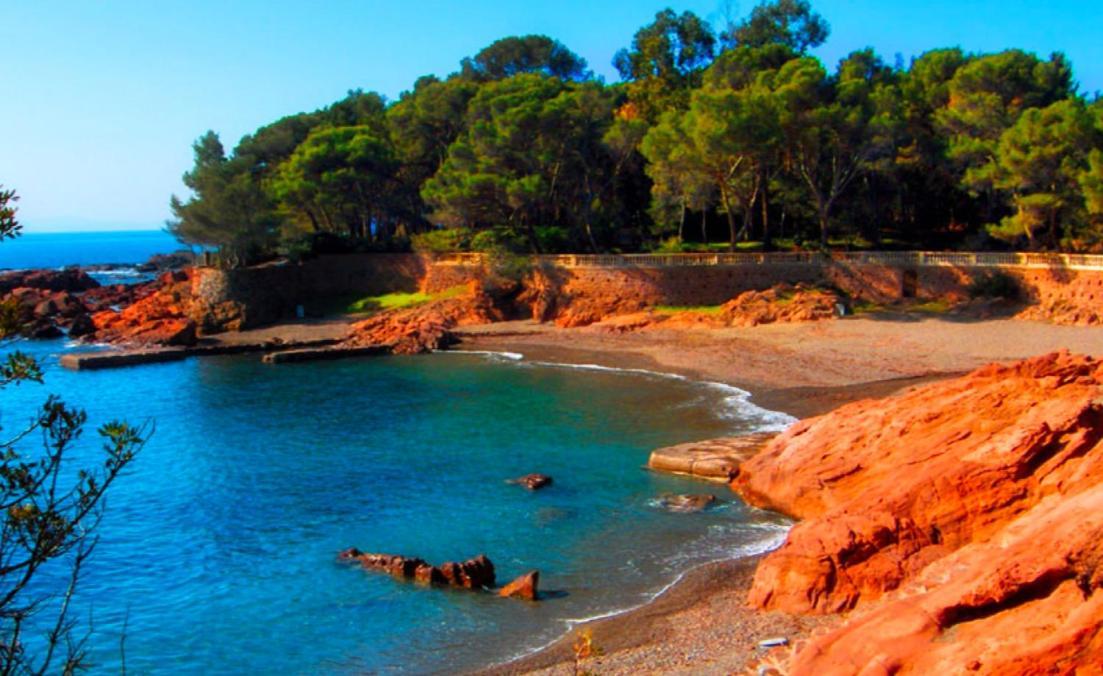 Grand F2 Quartier Les Plaines, Boulouris Proche Mer Et Port Santa-Lucia Saint-Raphael  Luaran gambar